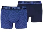 PUMA Boxershorts (2er Pack) blau L