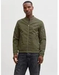 Jack & Jones Blouson JJERUSH mit Stehkragen und Rei&szlig;verschlusstaschen unifarben,