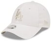 New Era Baseball Cap Los Angeles Dodgers MLB Metallic Logo White 9Forty Adjustable