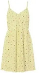 pieces Midikleid PCTALA SLIP DRESS WVN NOOS BC gelb XS (34)