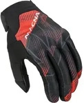 Macna Motorradhandschuhe Obtain Leather Motorrad Handschuhe kurze Stulpe rot|wei&szlig; L
