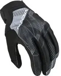 Macna Motorradhandschuhe Obtain Leather Motorrad Handschuhe kurze Stulpe beige|grau L