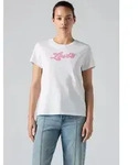 Levi's&reg; Rundhalsshirt THE PERFECT TEE mit Logo im Metallic-Holo Print