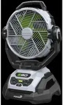 EGO Europe Akku-Ventilator EGO 25cm Ventilator mit Spr&uuml;hnebelfunktion FN1000E