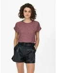 ONLY Kurzarmshirt ONLSMILLA LIFE S/S TOP JRS NOOS regular fit, modisch, Single