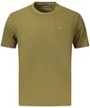 Napapijri T-Shirt Herren Kurzarm T-Shirt Gr&uuml;n &ndash; Regular Fit