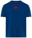 HUGO T-Shirt Diragolino Rundhalsausschnitt, Regular Fit, Logo-Label