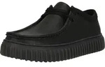 Clarks Torhill Schn&uuml;rschuh mit robuster gerippter Sohle schwarz 41,5 EU