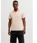 Jack & Jones Poloshirt JJEPAULOS POLO SS NOOS Baumwolle, slim fit