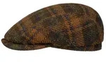Stetson Flat Cap (1-St) Schirmm&uuml;tze mit Schirm, Made in Germany braun 59 cm