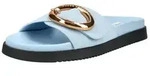 STEVE MADDEN STEVE MADDEN Pantoletten Veloursleder Pantolette blau 36 EU