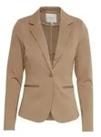 ICHI Kurzblazer Kate (1-tlg) Plain/ohne Details beige L