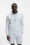 BOSS Sweatjacke Mix&Match Jacket Z mit K&auml;ngurutasche