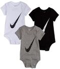 Nike Sportswear Body NHN SWOOSH 3 PACK S/S (3-tlg) f&uuml;r aktive Babys,...