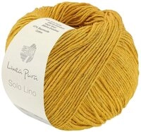 LANA GROSSA SOLO LINO Linea Pura H&auml;kelwolle, 120 m (Leinengarn aus 80 Prozent