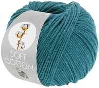 LANA GROSSA SOFT COTTON H&auml;kelwolle, 140 m (weiches, vielseitiges Garn f&uuml;r h&ouml;chsten