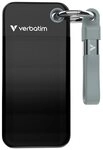 Verbatim Pocket SSD, 256 GB, USB Typ-C, 3.2 Gen 2 (3.1 Gen 2), 1000 MB/s, 10...