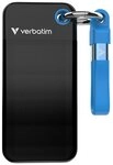 Verbatim Pocket SSD, 512 GB, USB Typ-C, 3.2 Gen 2 (3.1 Gen 2), 1000 MB/s, 10...