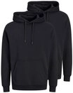 Jack & Jones Hoodie 2er Pack Bradley (Spar-Set, 2-tlg) Sweatshirt / Hoodie -