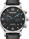 Wenger Quarzuhr Wenger 01.1743.120 Urban Metropolitan Chronograph Herrenuhr 44mm