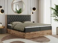 MKS M&Ouml;BEL Boxspringbett AMORE (Packung, Set, Topper T25/Visco, Bettk&auml;sten,