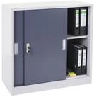 MCW Aktenschrank MCW-F41 2 Schiebet&uuml;ren, 2 Schl&uuml;ssel inklusive, 1 Regalboden