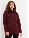 bonprix Strickfleecejacke (1-St) bequeme Passform, mit Kapuze, mit verschlie&szlig;baren