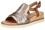 MARCO TOZZI Sandalen Leder . Keilsandalette goldfarben 38 EU