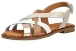 Oh! my Sandals Oh! My Sandals Sandalen Leder Riemchensandale beige|braun 40 EU