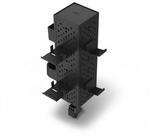 uRage Wandhalterung Gaming-Organizer, Wandmontage, Schwarz, (17-tlg)