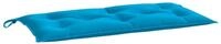 vidaXL Sitzauflage Gartenbank-Auflage Hellblau 110x50x7 cm Oxford-Gewebe, (1 St)