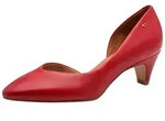 Tamaris TOUCH-IT aus Leder Trichterabsatz 1-22428-46 Pumps TOUCH-IT rot 36 EU
