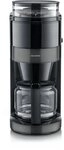 Severin Filterkaffeemaschine 4830, Integrierte Kaffee-M&uuml;hle, 10 Tassen, LED-Display,