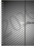 BRUNNEN Terminkalender Kalender 2026 - Wochenplaner mit Wire-O-Bindung