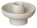 blomus Kerzenhalter -VELA- Design-Kerzenhalter: Elegantes Steingut mit matter Glasur,