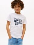 Tommy Hilfiger T-Shirt TEXTURED GRAPHIC PRINT TEE SS f&uuml;r Kinder bis 16 Jahre