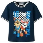 Name It T-Shirt NMMMARGO PAW SS NREG POLY TOP CPLG blau 92 EU