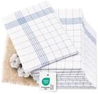 ZOLLNER Geschirrtuch, (Set, 12-tlg), 60 x 80 cm, 55% Baumwolle, 45% Leinen, vom