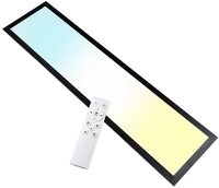 LUXULA LED Panel LITEQ LED Deckenleuchte, LED fest integriert, Warmwei&szlig;,