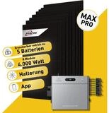 Balkonstrom Balkonkraftwerk 4000W Speicher Zendure SolarFlow 2400 Pro...