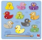 Jumbo Spiele Puzzle GOULA Magnetisches Entenpuzzle, Puzzleteile