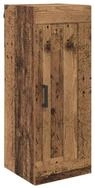 vidaXL H&auml;ngeschrank Wandschrank Altholz 34,5 x 34 x 90 cm Holzwerkstoff (1-St)