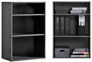 mokebo B&uuml;cherregal Der B&uuml;cherwurm, 60x91x34,5 cm, in Anrhazith Schwarz, Aktenregal,