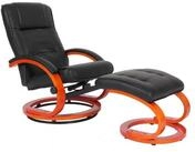 MCW Relaxsessel Aprilia, Inkl. Hocker, Sessel durch Gewichtsverlagerung neigbar