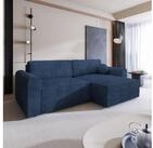 Masseno Ecksofa FIANO mit Schlaffunktion L-Form, Sofa mit Bettkasten