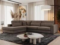 MKS M&Ouml;BEL Ecksofa SAVONA, Set, Ecksofa L-form, f&uuml;r Wohnzimmer, lose Kissen,...