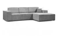 Beautysofa Ecksofa PEDRO L ohne Schlaffunktion, modernes Design & maximaler Komfort,
