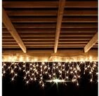 Mojawo Lichtervorhang 120er LED Lichtervorhang Innen und Au&szlig;en warmwei&szlig;