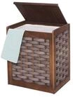 MCW W&auml;schetruhe MCW-G37-1, Herausnehmbarer W&auml;schesack, Fest montierter Deckel,