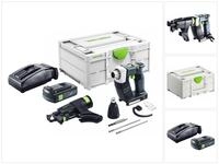 FESTOOL Akku-Trockenbauschrauber DURADRIVE DWC 18-2500 Basic Akku Bauschrauber...